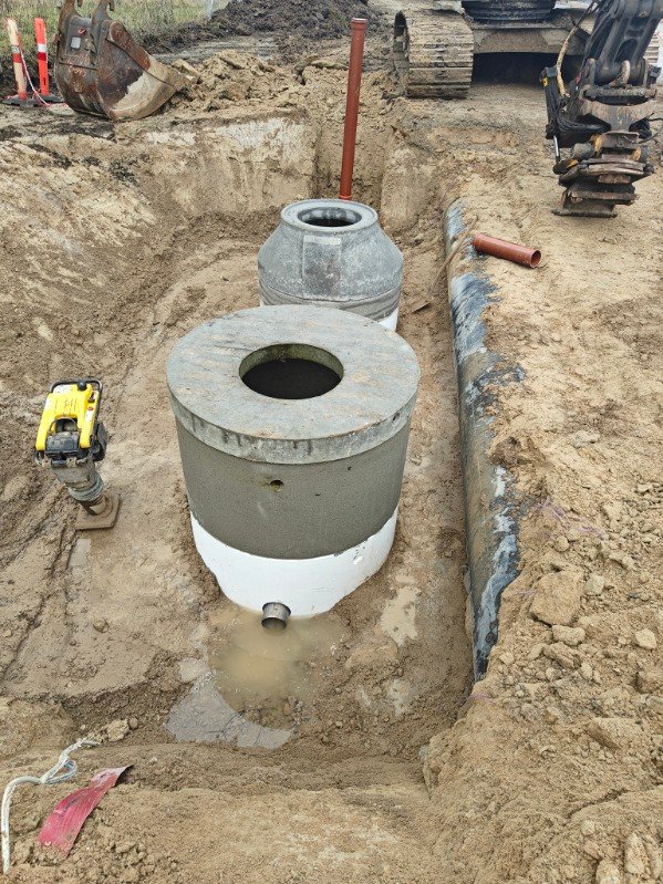 Betonbrønde installation